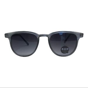 New KOMONO Sunglasses Francis Silver Black Gray Grey